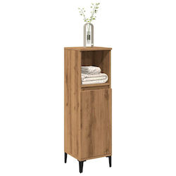 vidaXL Bathroom Cabinet L30xW30xH100cm Oak