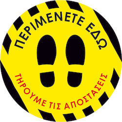 Orafol Mandatory Sign Keeping Distances SIM 100...