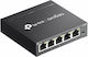 TP-LINK ES205G Managed L2 Switch with 5 Gigabit (1Gbps) Ethernet Ports and 5 SFP Ports