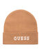 Beanie Frauen Beanie Gestrickt in Braun Farbe