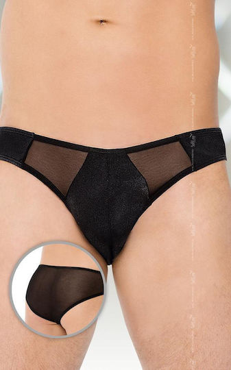 Softline Ανδρικό Sexy String Μαύρο