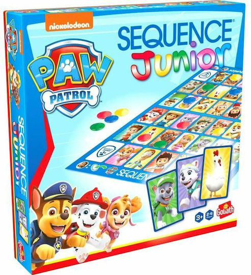 Επιτραπέζιο Παιχνίδι Junior Paw Patrol Sequence για 2-4 Παίκτες 3+ Ετών (FR) Goliath