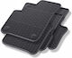 Rubber Mats Geyer & Hosaja Seat Mii Electric Citigo-e 2019-2020 Volkswagen E-up 2019-2023 4 Pieces Black 909/4c
