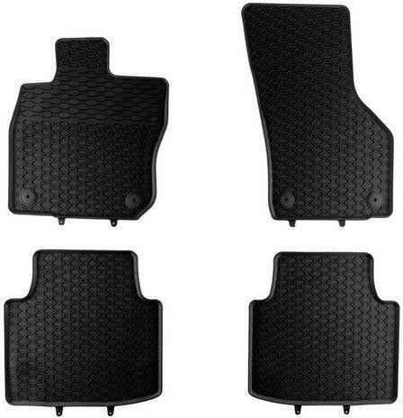 Rubber Mats Geyer & Hosaja Volkswagen Passat B9 Sedan Estate After 2024 Skoda Superb After 2023 4 Pieces Black 907/4c