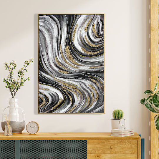 HomeMarkt Abstract auf Segeltuch 62x92 cm