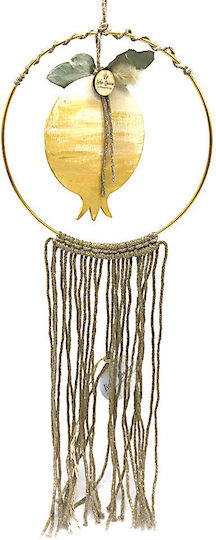 LiebeQueen Hanging Lucky Charm Pomegranate Yellow 1pcs