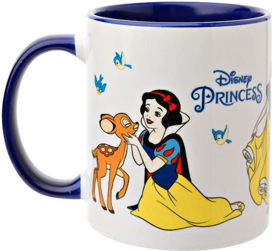 Disney Snow White Κούπα Κεραμική Λευκή 325ml