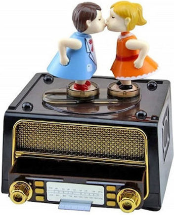 Διακοσμητικά Yl2032 Vintage Radio Music Box Valentine Kiss Edition 57127701