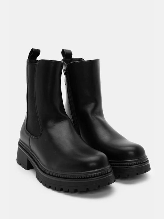 Luigi Women's Chelsea Boots Black