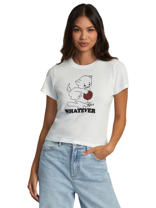 Tricou Damă Alb