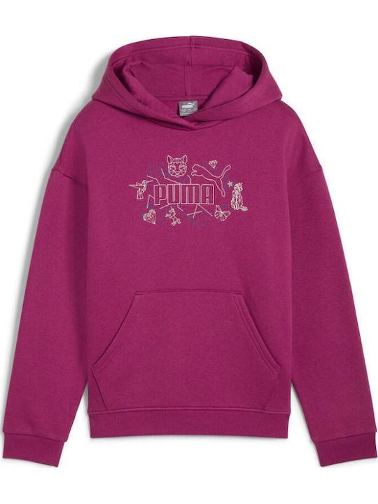 Puma Kids Sweatshirt Magenta