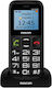 MaxCom MM426 SE Dual SIM Κινητό με Μεγάλα Κουμπιά (Ελληνικό Μενού) Μαύρο