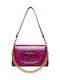 Damen-Schultertasche Fuchsia