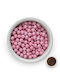 Χατζηγιαννάκης Choco Balls Περλέ σε Σχήμα Στρογγυλό με Γεύση Σοκολάτα Ροζ 4000gr