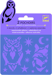 Djeco Schablone Eule