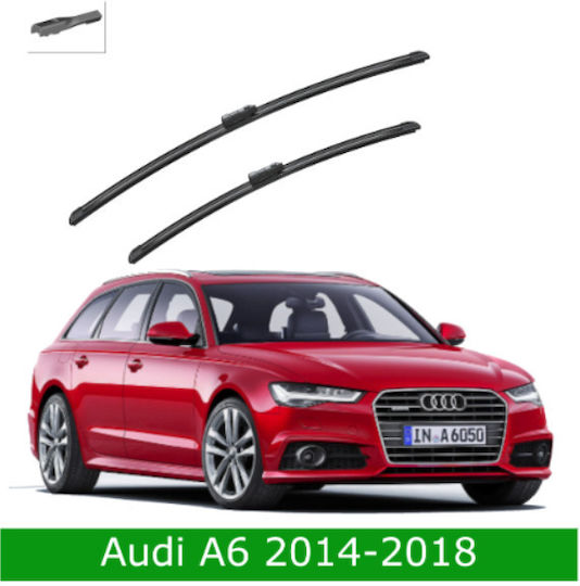 Σετ Υαλοκαθαριστήρες Εμπρός Audi Α6 2014-2018 650mm 530mm Bosch Aerotwin 3398000066 26" & 21" 2 Τεμάχια