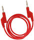 Βύσμα Banana male Κόκκινο (CX-3044-100CM-18AWG-R)