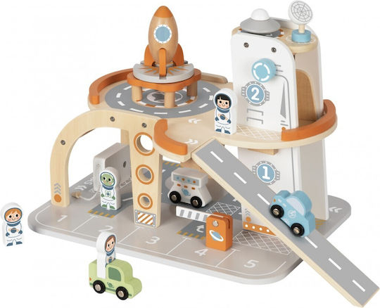 Tooky Toy Wooden Space Station Tj903 Tj903 697683155088