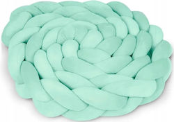 Bettumrandungen Geflochten Innerhalb Mint Green
