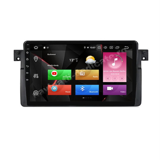 Car Audio System for BMW E46 (Bluetooth/USB/WiFi/GPS/Apple-Carplay/Android-Auto) with Touch Screen 9"