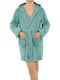 Fawn Winter Damen Robe Green