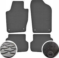 Carner Σετ Μπροστινά και Πίσω 4τμχ για Seat Ibiza Volkswagen Polo 2008-2017 Μαύρα Carner Σετ Μπροστινά και Πίσω 4τμχ για Seat Ibiza Volkswagen Polo 2008-2017 Μαύρα
