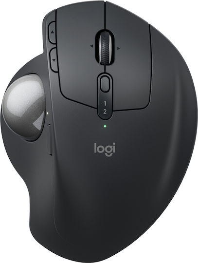 Logitech MX Ergo S Wireless Ergonomic Bluetooth Mouse cu Trackball Negru