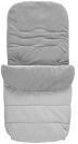 Lorelli Thermo Waterproof Stroller Footmuff with Fleece Lining 95x48cm Gray