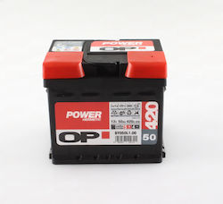Акумулатор Op Power 12V 50A 420CCA 207x175x190 Dx By050l1.00 Акумулатор Op Power 12V 50A 420CCA 207x175x190 Dx By050l1.00