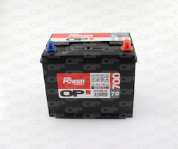 Акумулатор Op Asiatic Power 12V 70A 700CCA 269x173x198/218 Dx By070a6.00 Акумулатор Op Asiatic Power 12V 70A 700CCA 269x173x198/218 Dx By070a6.00