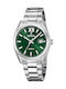 Festina Classic Ανδρικό Ρολόι Μπαταρίας με Ασημί Μεταλλικό Μπρασελέ