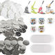 Set of 200 Buttons 75mm Button Maker Machine Vevor Xzgslh75mm200w5sav0