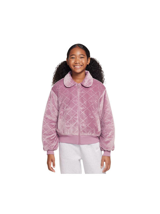Nike Kids Sports Coat Plum
