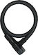 Abus 6615k 85 15 Bk Microflex mit Schlüssel Schwarz