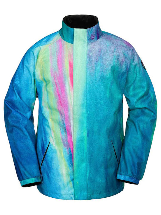 Volcom Ravraah G0652514-CSB Ανδρικό Μπουφάν για Σκι & Snowboard Μπλε