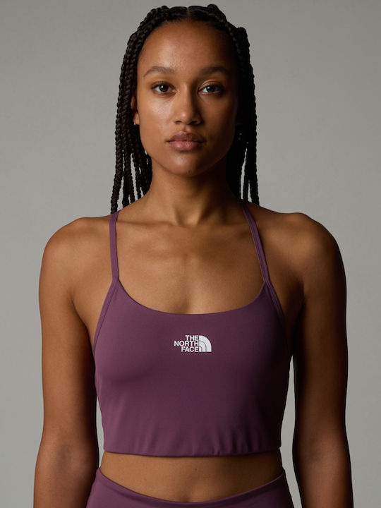 The North Face Flex Bra Γυναικείο Μπουστάκι Μωβ