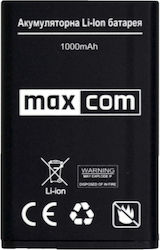 MaxCom Compatible Replacement Battery 1000mAh for Maxcom MM35D, MM36D, MM142, MM143, MM428, MM460, MM560