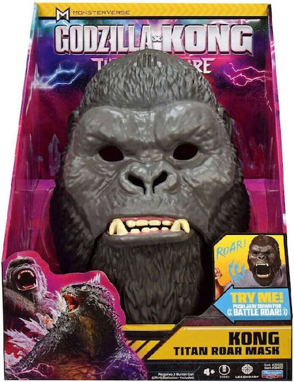 Action Figure Godzilla X Kong Mask with Sounds Kong Titan Roar for 4+ years old Years