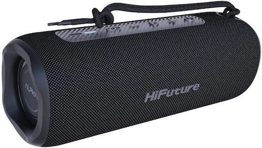 HiFuture Alpha Αδιάβροχο Ηχείο Bluetooth 15W με Διάρκεια Μπαταρίας έως 12 ώρες Μαύρο