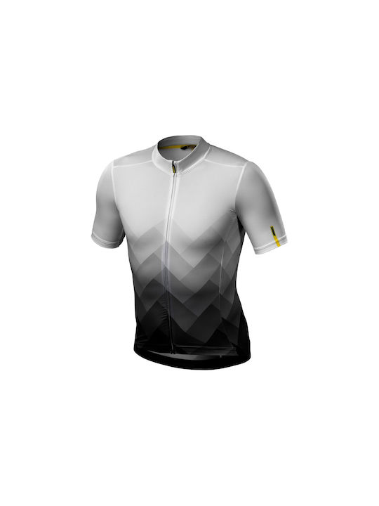 Mavic Cosmic Мъжки Къс Ръкав Колоездачна блуза Сив