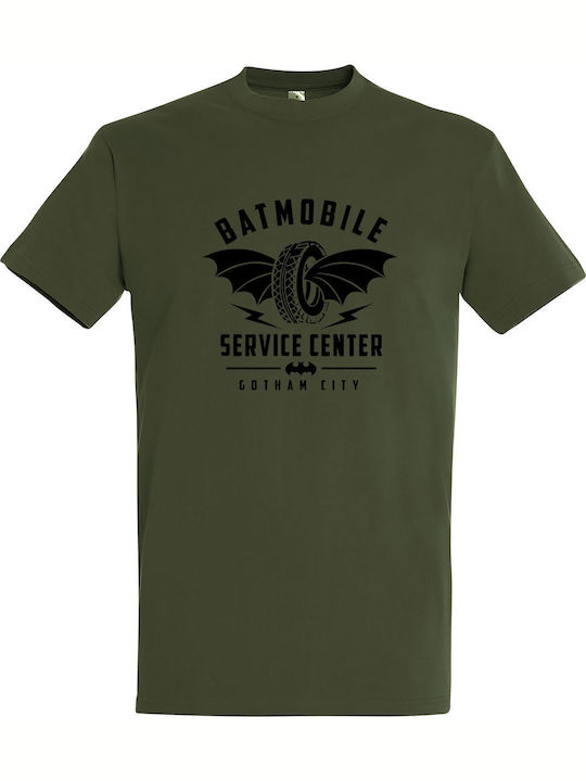 Batmobile Service Center Gotham City Batman T-s...