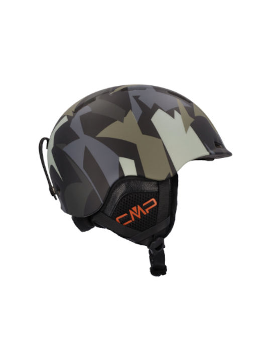 CMP Xa-4 Κράνος για Σκι & Snowboard Aνθρακί-λαδί
