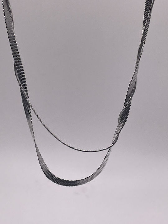 Chain Neck made of Stainless Steel Length 40cm