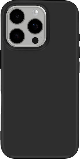Mayaxess Case Iphone 16 Pro Max Soft Silicone Thin Coating Black