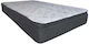 AegeanSleep Calmness Plus Single Ortopedie Saltea 90x190x26cm cu Arcuri & Suprapozabil