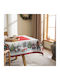 Gofis Home Christmas Tablecloth L135xW135cm.