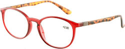 MONDE Ochelari de citit +2.50 în culoarea Roșu C21053RED25001