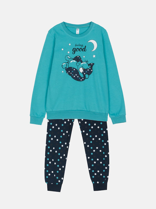 Dreams Kids Pyjamas Cotton PETROL