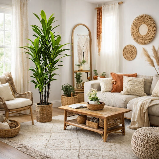 Künstlicher Baum für den Außenbereich Dracaena Grün 210cm My Home Luxury