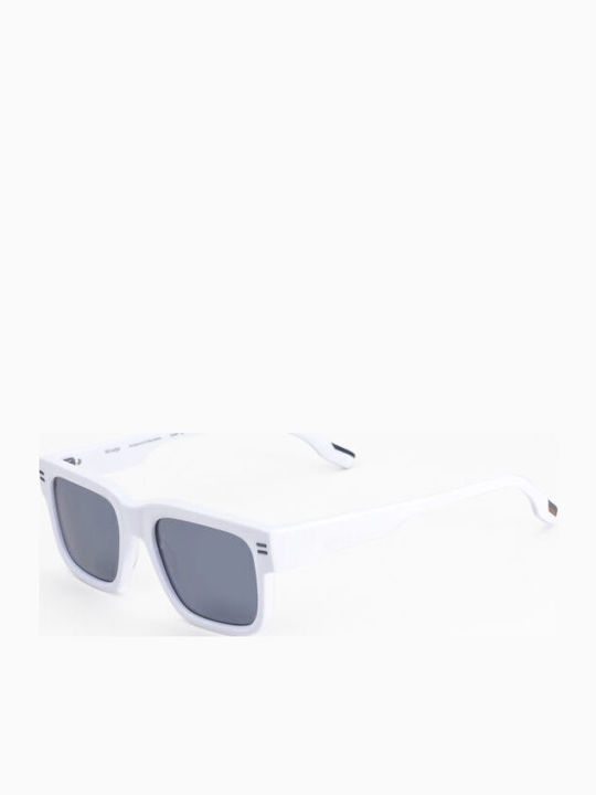 Woodys Barcelona Ciro Unisex Γυαλιά Ηλίου με Λευκό Κοκκάλινο Σκελετό και Γκρι Φακό Ciro 04